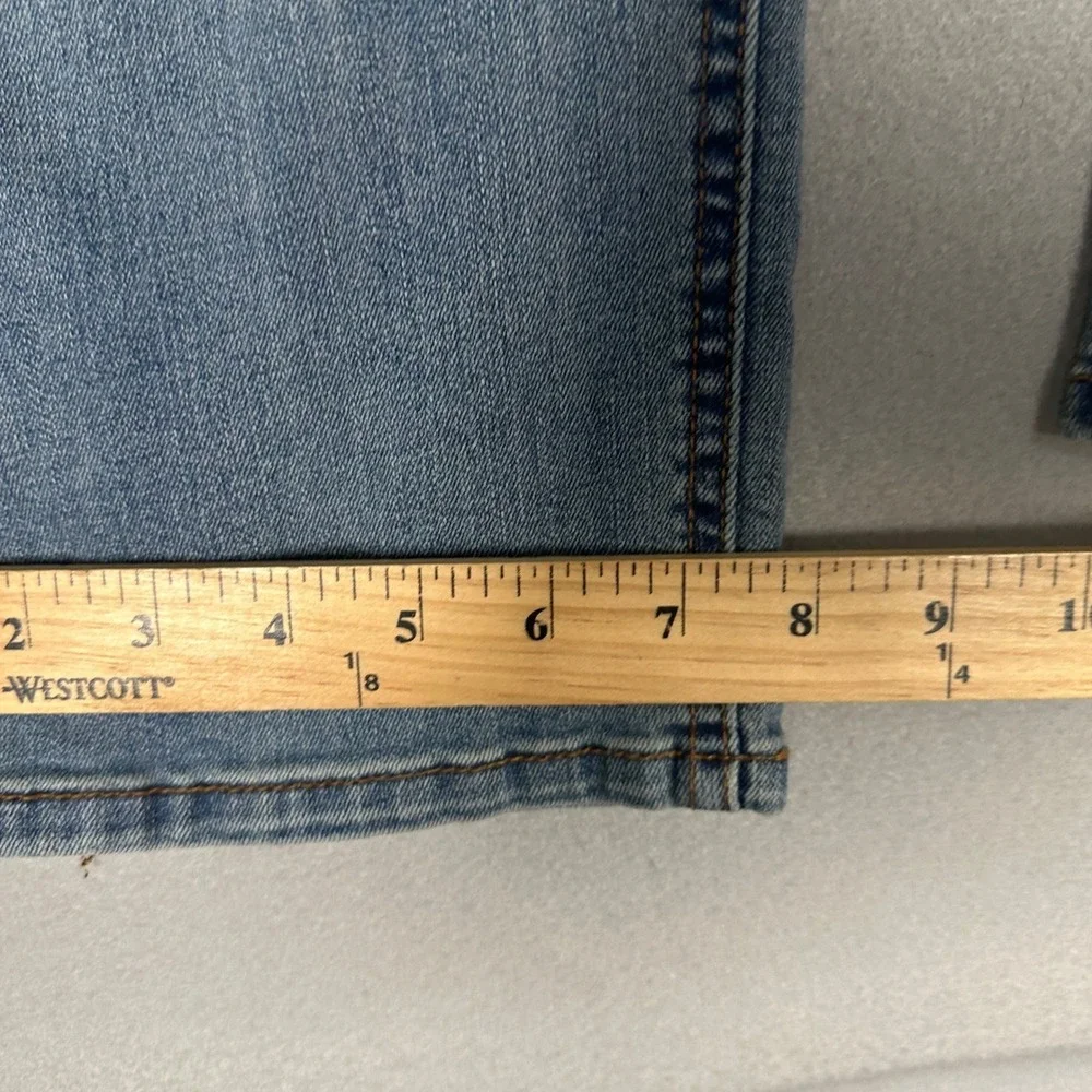 Levis 541 Jeans Mens 38X30 Blue Athletic Tapered Fit Light Wash Stretch Denim